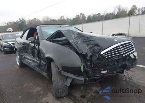 2003 Mercedes-Benz Clk 430 z USA, uszkodzony, nr VIN WDBLK70GX3T141575